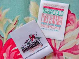 Custom Sublimation Printed Label